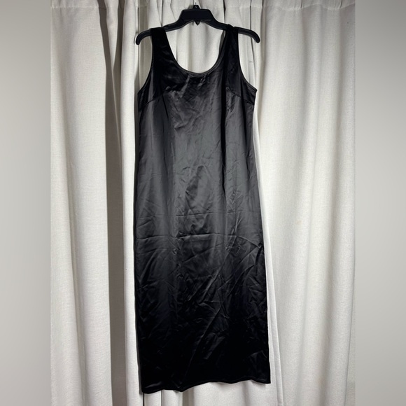 Xintianji Women’s Satin Maxi Dress Zip Back Tank Dresses Size Large NWT - Picture 7 of 12